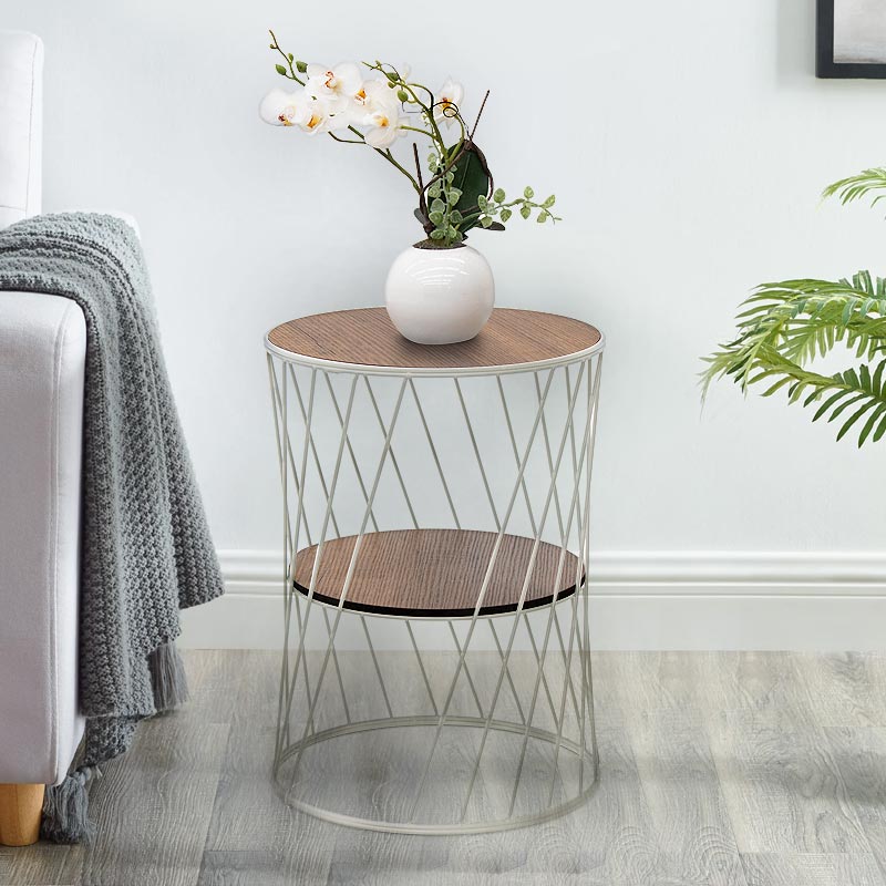 Βοηθητικό τραπεζάκι Art Maison Αντίπαξοι - White Walnut (32x32x44εκ.) Βοηθητικό τραπεζάκι Art Maison Αντίπαξοι - White Walnut (32x32x44εκ.)
