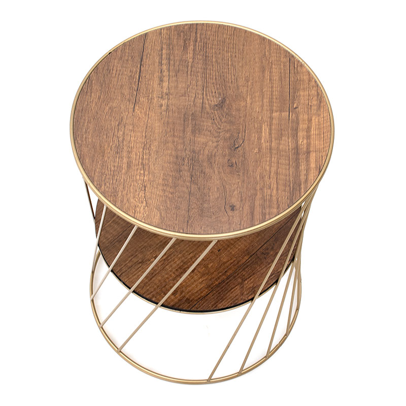 Βοηθητικό τραπεζάκι Art Maison Αντίπαξοι -Gold Walnut (32x32x44εκ.) Βοηθητικό τραπεζάκι Art Maison Αντίπαξοι -Gold Walnut (32x32x44εκ.)