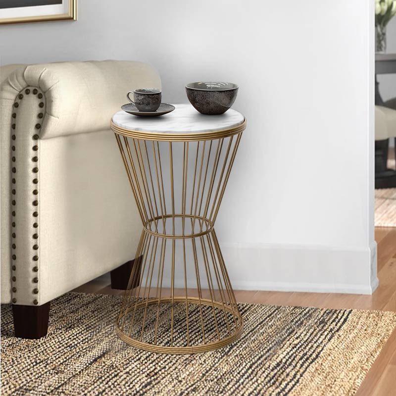 Βοηθητικό τραπεζάκι Art Maison Μύτικας - White Gold (35x35x58εκ.) Βοηθητικό τραπεζάκι Art Maison Μύτικας - White Gold (35x35x58εκ.)