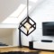 Φωτιστικό οροφής Art Maison Μάραθος - Black (22x22x70εκ.)