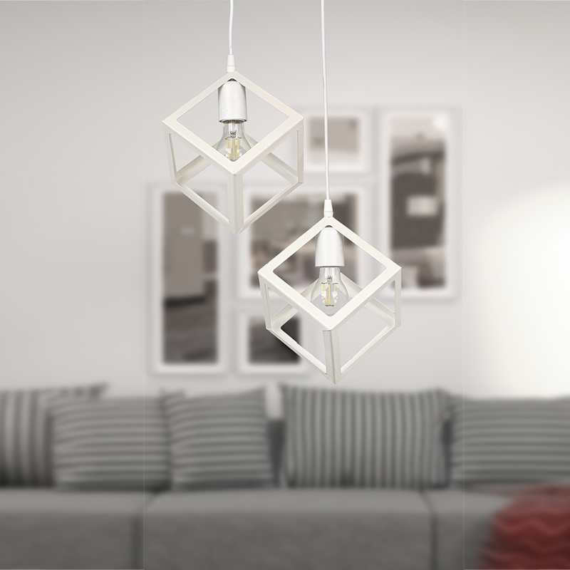 Φωτιστικό οροφής Art Maison Μάραθος Δίφωτο - White (22x22x70εκ.) Φωτιστικό οροφής Art Maison Μάραθος Δίφωτο - White (22x22x70εκ.)
