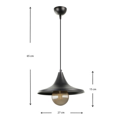 Φωτιστικό οροφής Art Maison Λιώνας - Black (27x27x65εκ.) Φωτιστικό οροφής Art Maison Λιώνας - Black (27x27x65εκ.)
