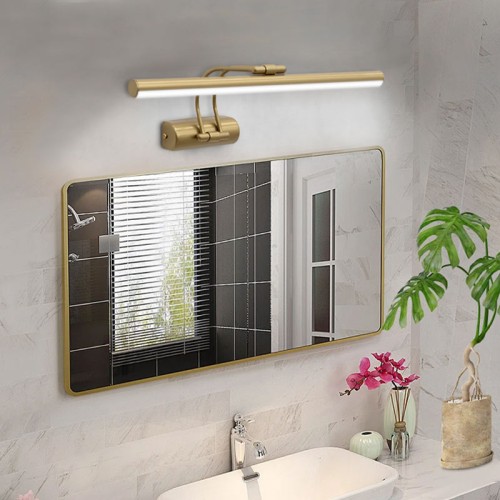 Απλίκα καθρέπτη μπάνιου Art Maison Άνυδρος - Gold (60εκ.)