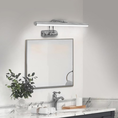 Απλίκα καθρέπτη μπάνιου Art Maison Άνυδρος -  Silver (45εκ.)
