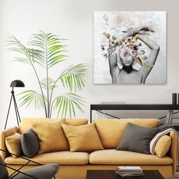 Πίνακας σε καμβά Art Maison James Brantley - White Black (60x60x3εκ.) Πίνακας σε καμβά Art Maison James Brantley - White Black (60x60x3εκ.)