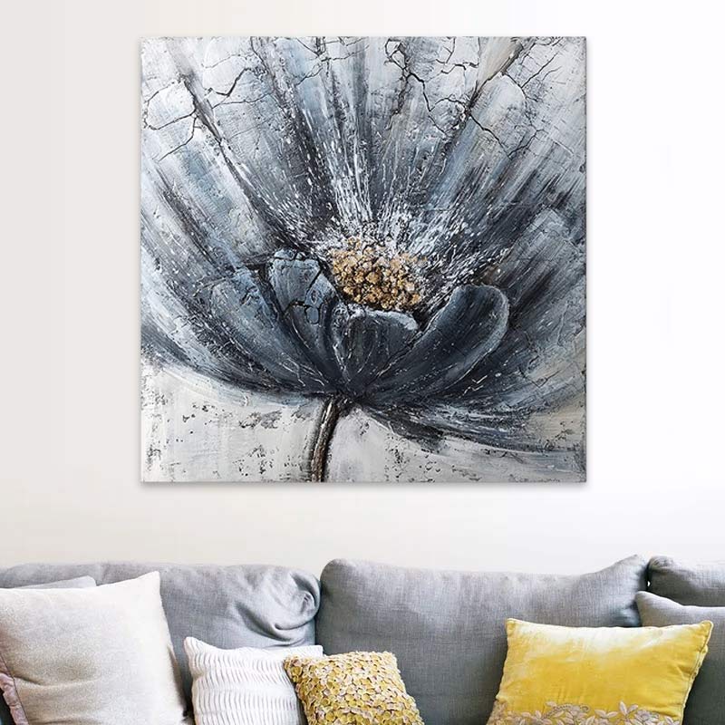 Πίνακας σε καμβά Art Maison Arthello Beck - Blue (100x100x3εκ.) Πίνακας σε καμβά Art Maison Arthello Beck - Blue (100x100x3εκ.)