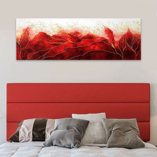 Πίνακας σε καμβά Art Maison Romare Bearden - Red White (120x40x3εκ.)