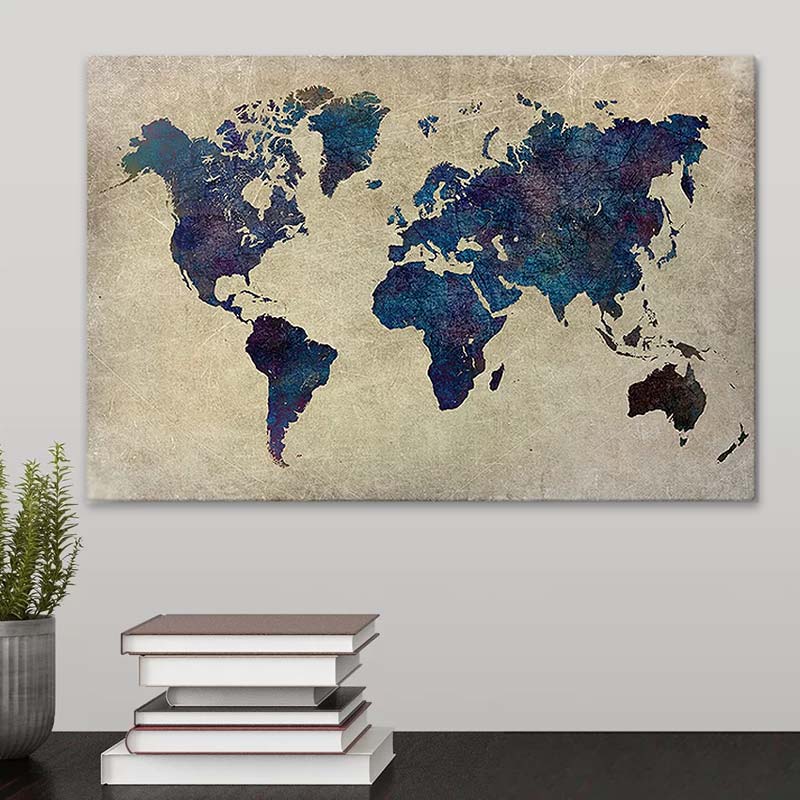 Πίνακας σε καμβά Art Maison Romare Bearden - White Blue (75x50x3εκ.) Πίνακας σε καμβά Art Maison Romare Bearden - White Blue (75x50x3εκ.)