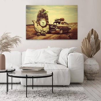 Πίνακας σε καμβά Art Maison Benny Andrews - Multicolor (75x50x3εκ.)