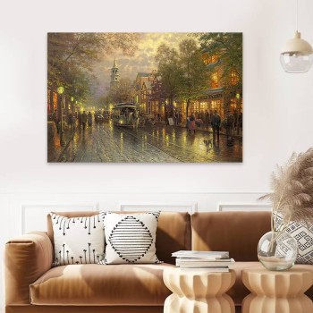 Πίνακας σε καμβά Art Maison Benny Andrews - Multicolor (75x50x3εκ.)