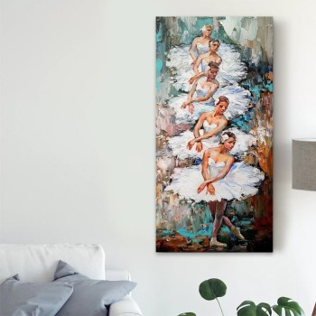 Πίνακας σε καμβά Art Maison Emma Amos - Multicolor (50x100x3εκ.)