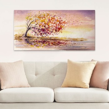 Πίνακας σε καμβά Art Maison Emma Amos - Multicolor (140x100x3εκ.)