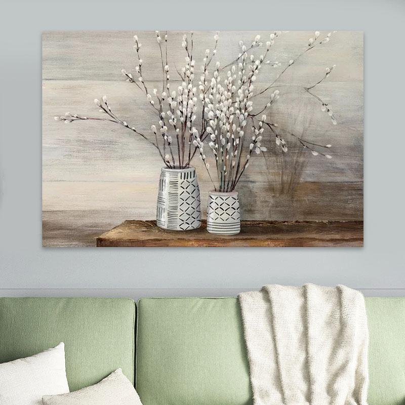 Πίνακας σε καμβά Art Maison Larry D. Alexander - White Brown (100x70x3εκ.) Πίνακας σε καμβά Art Maison Larry D. Alexander - White Brown (100x70x3εκ.)