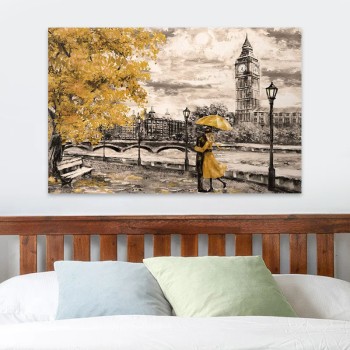 Πίνακας σε καμβά Art Maison Mequitta Ahuja - Yellow Black (125x80x3εκ.) Πίνακας σε καμβά Art Maison Mequitta Ahuja - Yellow Black (125x80x3εκ.)