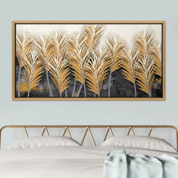 Πίνακας σε καμβά Art Maison Terry Adkins - Gold(140x70x3εκ.) Πίνακας σε καμβά Art Maison Terry Adkins - Gold(140x70x3εκ.)