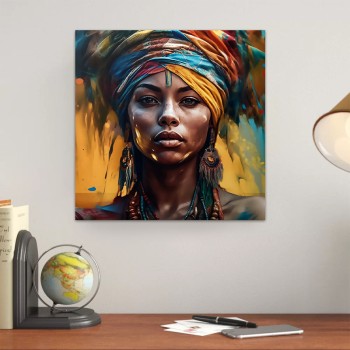 Πίνακας σε καμβά Art Maison Terry Adkins - Multicolor (60x60x3εκ.)