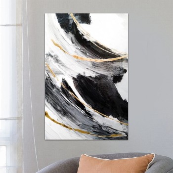 Πίνακας σε καμβά Art Maison Blanch Ackers - White (70x100x3εκ.)