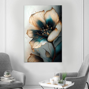 Πίνακας σε καμβά Art Maison Panteha Abareshi - White Blue (70x100x3εκ.) Πίνακας σε καμβά Art Maison Panteha Abareshi - White Blue (70x100x3εκ.)