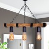 Φωτιστικό οροφής Art Maison Καρδιώτισσα - Walnut Black (50x10x65εκ.)