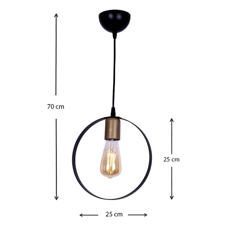 Φωτιστικό οροφής Art Maison Γούβες - Black (25x10x70εκ.) Φωτιστικό οροφής Art Maison Γούβες - Black (25x10x70εκ.)