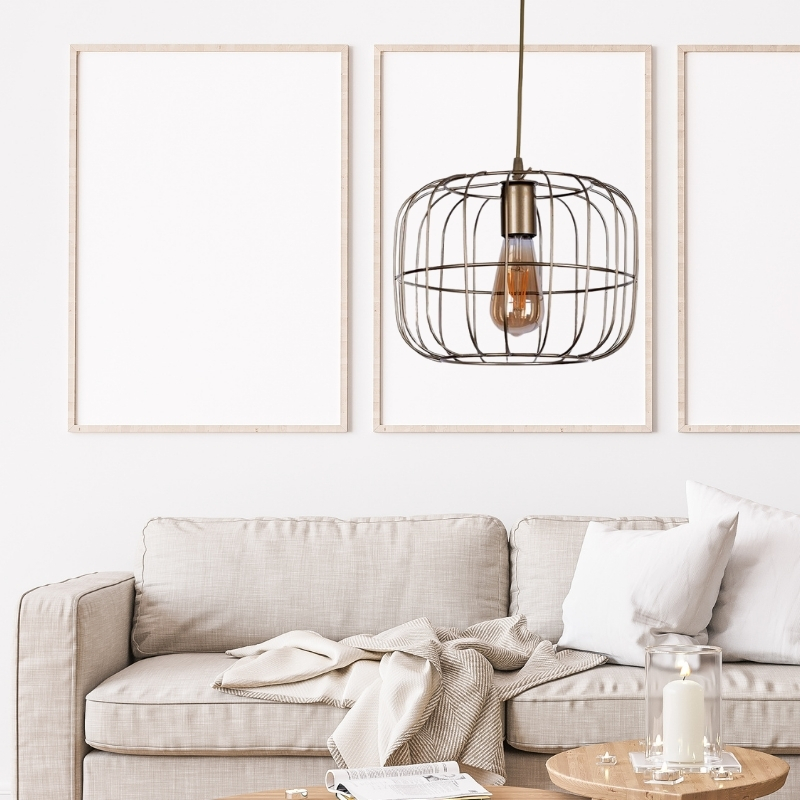 Φωτιστικό οροφής Art Maison Hideaki E27 μεταλλικό μονόφωτο χρώμα χρυσό Ø25x60εκ. Φωτιστικό οροφής Art Maison Hideaki E27 μεταλλικό μονόφωτο χρώμα χρυσό Ø25x60εκ.