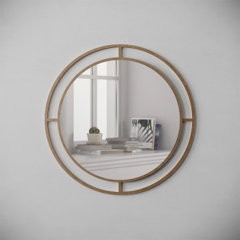 Καθρέφτης τοίχου Art Maison Ζι΄΄α - Gold (57x2x57εκ.)