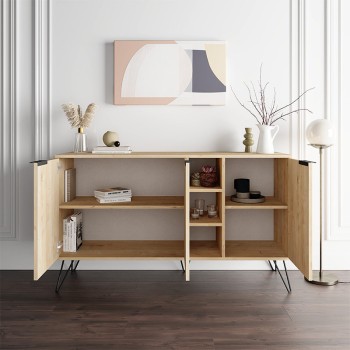 Μπουφές Art Maison ΒΟΡΚΩΤΗ - Natural (142x35,6x83εκ.)