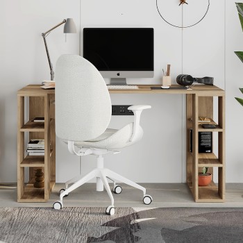 ΓΡΑΦΕΙΟ ART MAISON PESSOA - WALNUT (140x60x75εκ.)