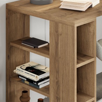 ΓΡΑΦΕΙΟ ART MAISON PESSOA - WALNUT (140x60x75εκ.)