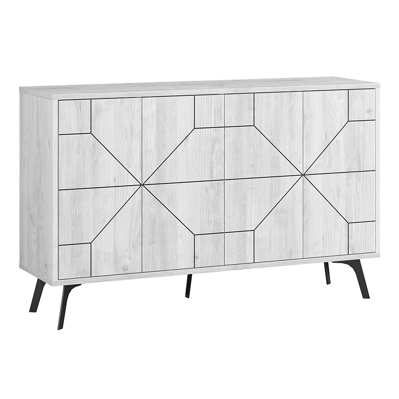 Μπουφές Art Maison Πρασονήσι - White (123x35x77,4εκ.) Μπουφές Art Maison Πρασονήσι - White (123x35x77,4εκ.)