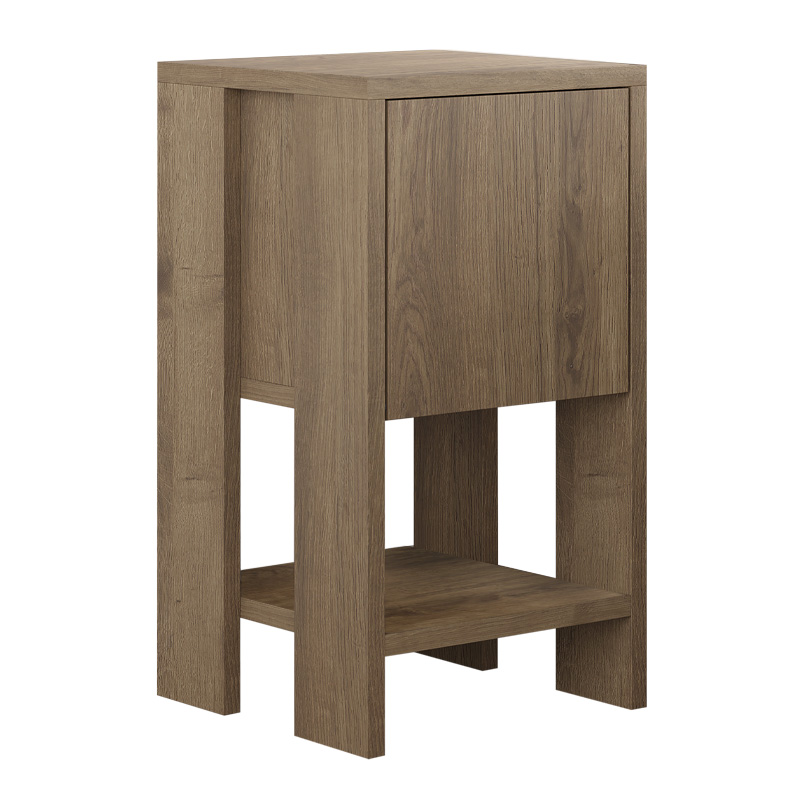 ΚΟΜΟΔΙΝΟ ART MAISON MOSSORO - WALNUT (30x30x55εκ.) ΚΟΜΟΔΙΝΟ ART MAISON MOSSORO - WALNUT (30x30x55εκ.)