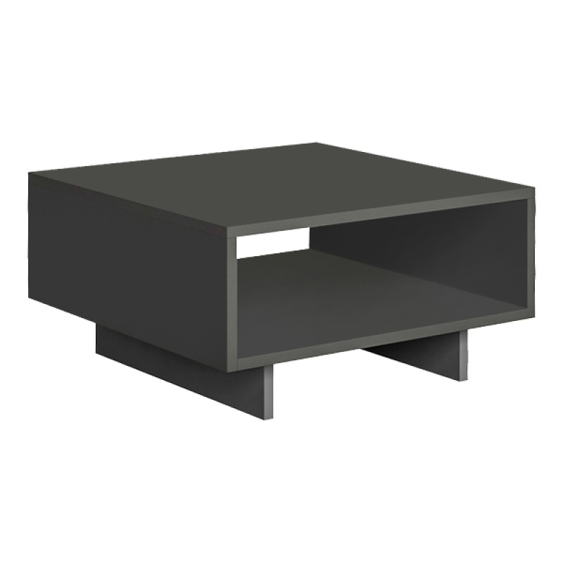 Τραπεζάκι σαλονιού Art Maison Διάπορος - Charcoal (60x60x32εκ.)