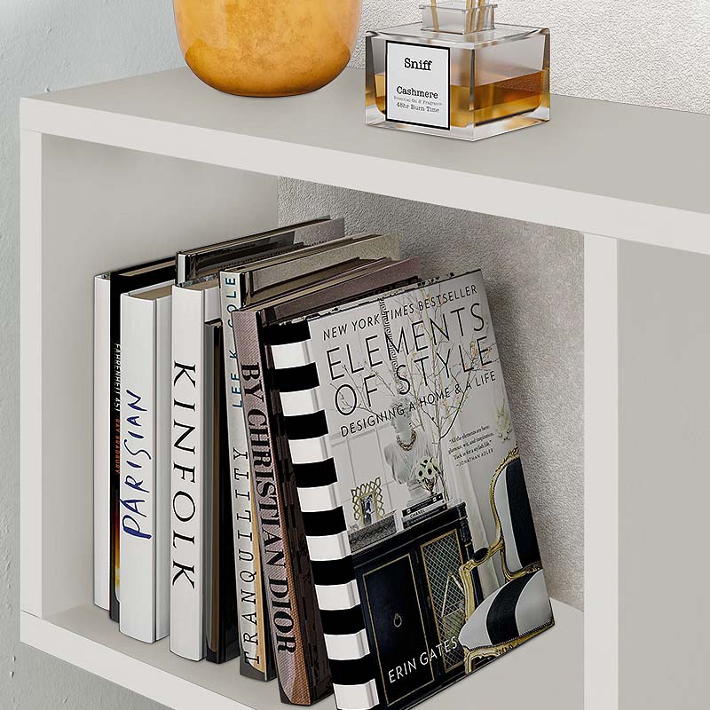 Βοηθητικό τραπεζάκι Art Maison Κύθνος - White (60x20x60εκ.)