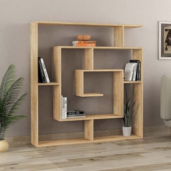 Βιβλιοθήκη Art Maison Δοκός - Natural (125x22x129εκ.)