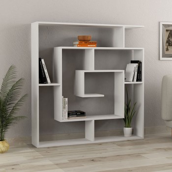 Βιβλιοθήκη Art Maison Δοκός - White (125x22x129εκ.)