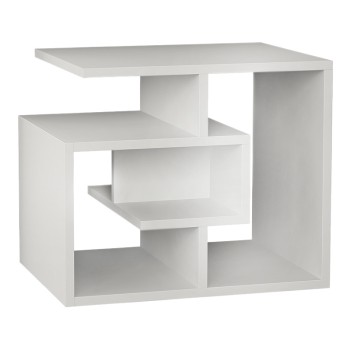 Βοηθητικό τραπεζάκι Art Maison Σπαλαθρονήσι - White (54x40x45εκ.)