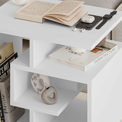 Βοηθητικό τραπεζάκι Art Maison Σπαλαθρονήσι - White (54x40x45εκ.)