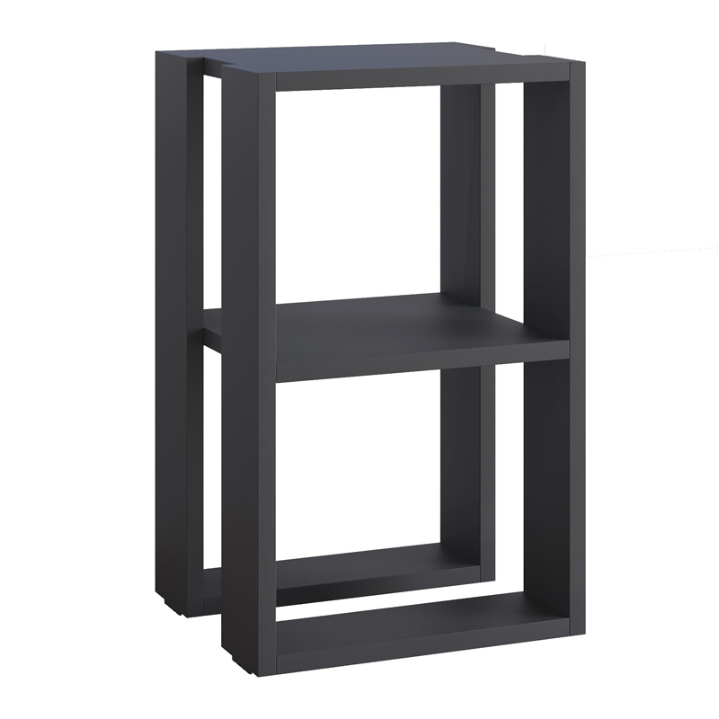 Κομοδίνο - τραπεζάκι βοηθητικό Art Maison Αμμουλιανή - Charcoal (34x30x55εκ.)