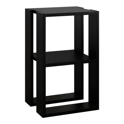 ΚΟΜΟΔΙΝΟ-ΤΡΑΠΕΖΑΚΙ ΒΟΗΘΗΤΙΚΟ ART MAISON TERESOPOLIS - BLACK (34x30x55εκ.)