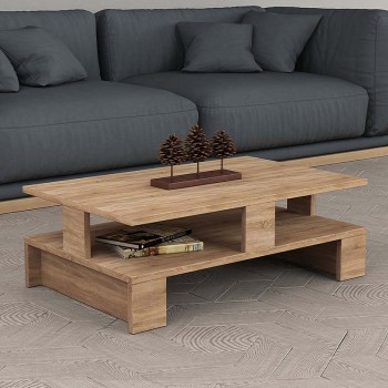 Τραπεζάκι σαλονιού Art Maison Σφακτηρία - Natural (80x50x27εκ.)
