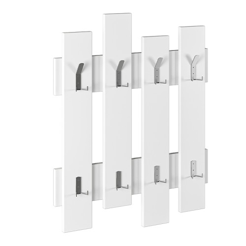 Κρεμάστρα τοίχου Art Maison Σκάνδια - White (64x4x81εκ.)