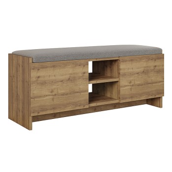 Παπουτσοθήκη Art Maison ΛΙΝΔΟΣ - Brown (110x37x43εκ.) 