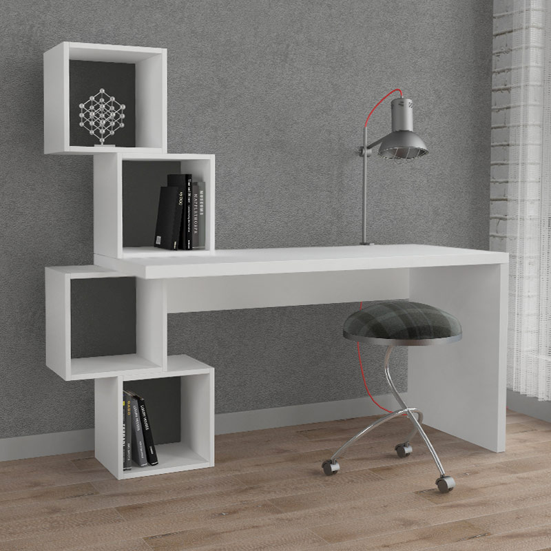 ΓΡΑΦΕΙΟ ΕΡΓΑΣΙΑΣ ART MAISON KHARKIV - WHITE (153,5x60x143εκ.) ΓΡΑΦΕΙΟ ΕΡΓΑΣΙΑΣ ART MAISON KHARKIV - WHITE (153,5x60x143εκ.)