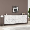Μπουφές Art Maison Πρασονήσι - White (184x35x77,4εκ.)