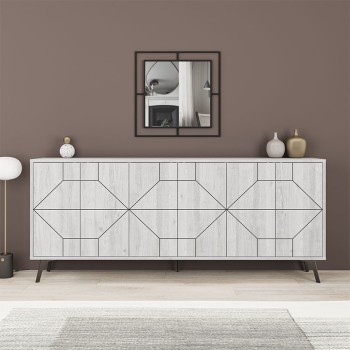 Μπουφές Art Maison Πρασονήσι - White (184x35x77,4εκ.)