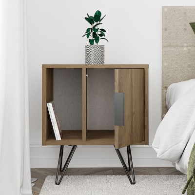 Κομοδίνο Art Maison Λαούσες - Light Brown (50,2x44,6x58εκ.)