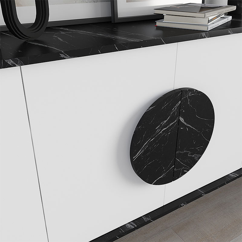 Μπουφές Art Maison Αβέλας - Black White (180x35,6x82εκ.) Μπουφές Art Maison Αβέλας - Black White (180x35,6x82εκ.)