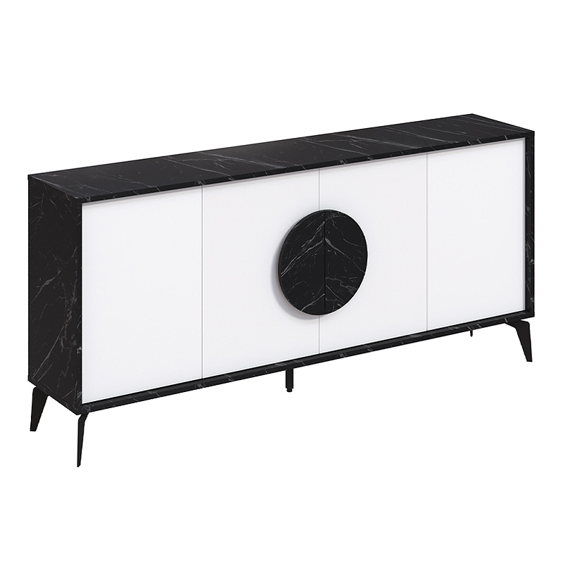 Μπουφές Art Maison Αβέλας - Black White (180x35,6x82εκ.) Μπουφές Art Maison Αβέλας - Black White (180x35,6x82εκ.)