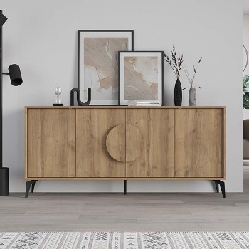 Μπουφές Art Maison Κοκκινονήσι - Light Brown (180x35,6x82εκ.)