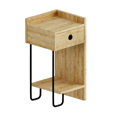 Κομοδίνο Art Maison Αντίψαρα - Natural (32x30x61εκ.)